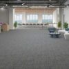 Thảm Tấm Trải Sàn Văn Phòng Màu Xám Thanh Lịch