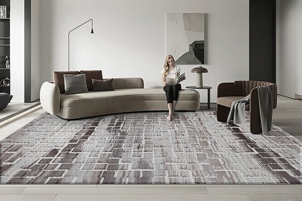 Tham trai san AU1003 phong khach