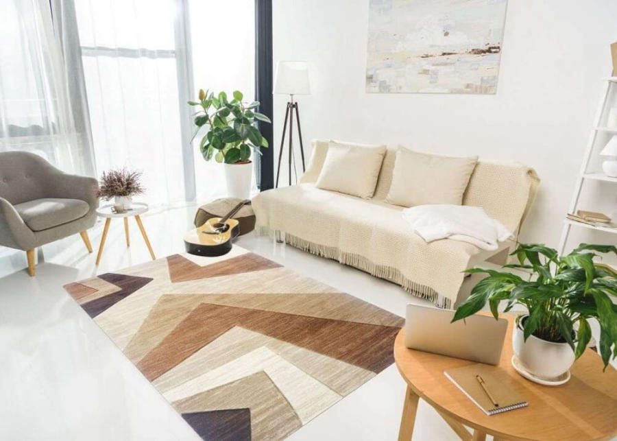 Cách chọn màu sắc thảm trải sàn hợp phong thủy – Bài trí đẹp, hút tài lộc vào nhà thảm phong thủy