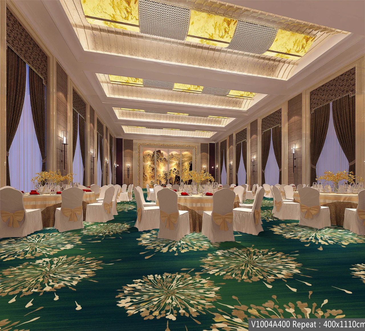Thảm hội nghị tiệc cưới sang trọng