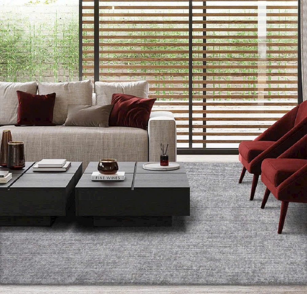 Thảm lông trải ghế sofa – Tăng điểm nhấn làm nổi bật phòng khách thảm lông trải ghế sofa