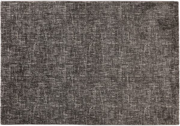 thảm trang trí màu đen mờ, xám đậm