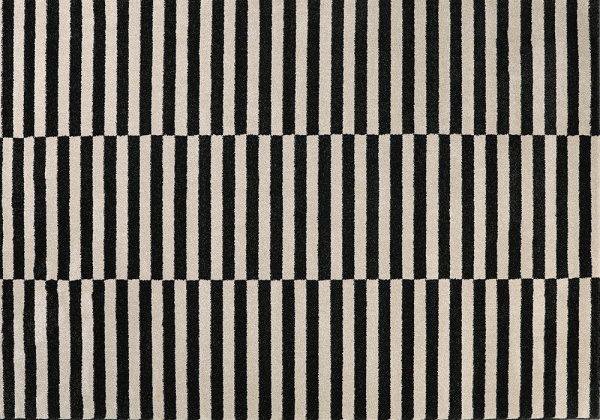 thảm nhập khẩu thổ nhĩ kỳ, sọc đen trắng boho