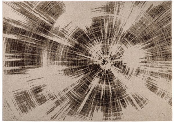 thảm nhập khẩu cao cấp đồng tâm, màu be nâu