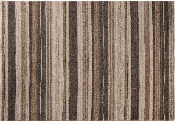 Tham trai san EK19 màu vàng nâu sọc